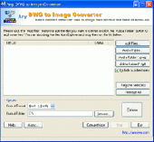 Screenshot of DWG to JPG Converter - 2010.7