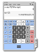 Screenshot of eCalc Scientific Calculator