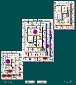 Screenshot of Egyptian Pyramids Mahjong Solitaire