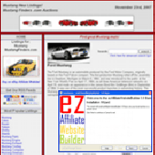 EZ Affiliate Website Builder Screenshot