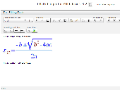 Screenshot of fMath Editor - YUI Editor Plugin