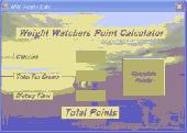 Free Weight Watchers Points Calculator Screenshot