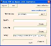 Screenshot of Free YUV to Epson 2000 Converter