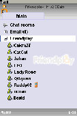 Screenshot of Friendplay Instant Messenger (IM)