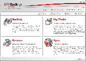 Screenshot of GFI Backup - Home Edition