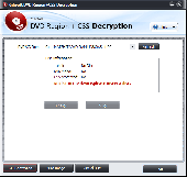 Screenshot of GiliSoft DVD CSS Decryption