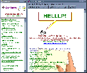 Screenshot of HELLLP! WinHelp Author Tool for WinWord