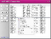 Screenshot of HooTech AVI MP3 Converter