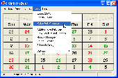 Screenshot of HotShift Calendar