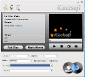 iCoolsoft DVD Copy Screenshot