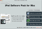 Screenshot of iCoolsoft iPad Software Pack for Mac