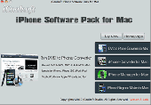 Screenshot of iCoolsoft iPhone Software Pack for Mac