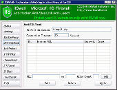 Screenshot of IISWall Firewall Domain name Advanced