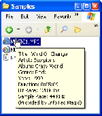Screenshot of InfoTag Magic 1.0.b5