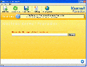 Screenshot of Kernel for paradox recovery