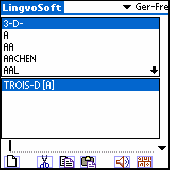 LingvoSoft Dictionary German <-> French for Screenshot