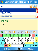 Screenshot of LingvoSoft Dictionary German <-> Hungarian f