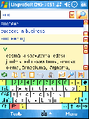 Screenshot of LingvoSoft Talking Dictionary English <-> Es