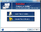 Screenshot of Lock a Folder