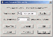 Lost Password Recovery Screenshot