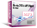 Blu-ray DVD to MP3 Ripper for Mac Screenshot