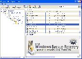 Screenshot of Microsoft Windows XP Backup Software