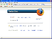 Screenshot of Mozilla Firefox 3. Alpha