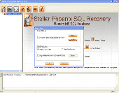 Screenshot of MSSQL Database Repair