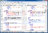 Screenshot of oXygen XML Diff