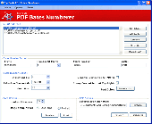PDF Bates Numbering Screenshot