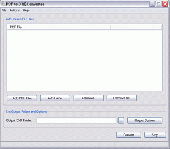 PDF to DWG Converter - 2008 Screenshot