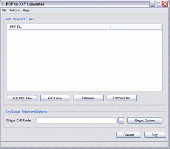 PDF to DXF Converter - 2010 Screenshot