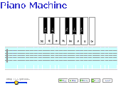 Screenshot of Piano Machine