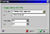 Screenshot of PieceCopy