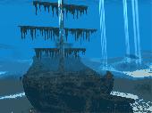 Screenshot of Pirate Ship 3D Screensaver: The Pirates of the Car