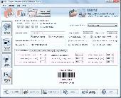 Screenshot of Postal and Banking Barcode Software