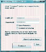 Screenshot of RemoteLoupe ClientControl