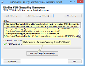 Remove Security from PDF Screenshot
