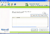 Screenshot of Repair Excel 2003