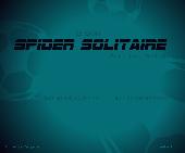 Screenshot of spider solitaire, 2 suit
