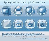 Spring Desktop Icons Screenshot