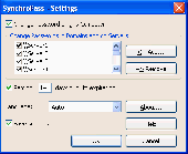 Screenshot of SynchroPass