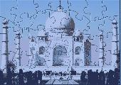Taj Mahal Puzzle Screenshot