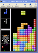 Screenshot of Tetris (Gorgeous version of Tetris)
