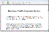 Traffic Generator Review Screenshot