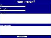 Screenshot of TrafficTrapper Marketing Tool