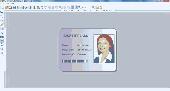 Screenshot of Visitors Management ID Card Design Tool
