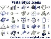 Screenshot of Vista Style Icons