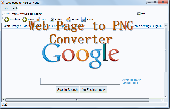 Web Page To PNG Converter Screenshot