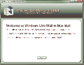 Screenshot of Windows Live Mail to Mac Mail